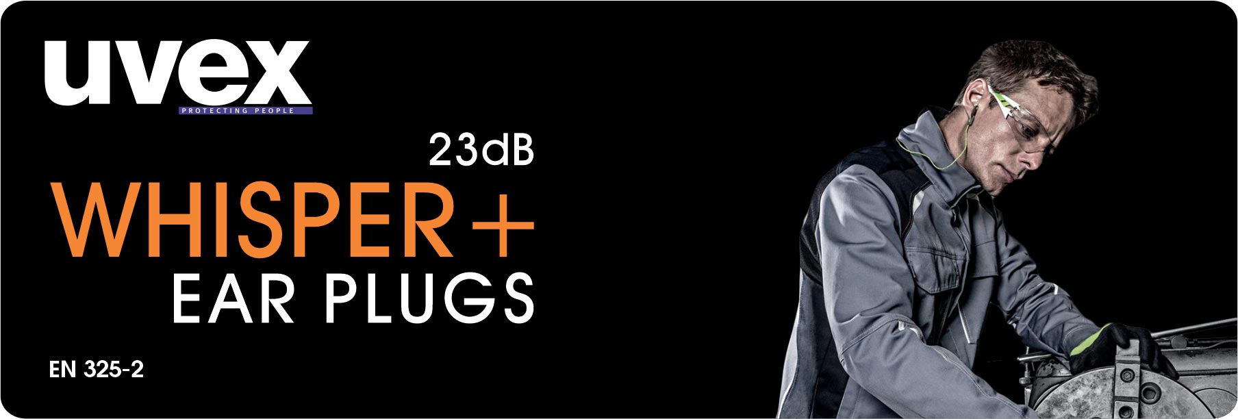 توگوشی صداگیر و محافظ گوش UVEX مدل +Whisper